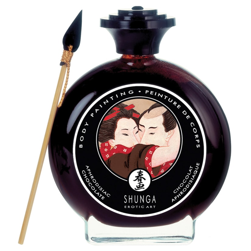 Shunga Body Painting — Aphrodisiac Chocolate
